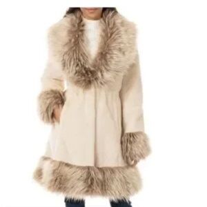 Fabulous Furs Faux Fur Luxurious Coat Size XL